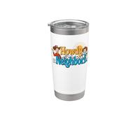 Howdy Neighbor Caldo Saluto per i vicini Bicchiere termico in acciaio inox doppia parete