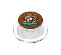 Howdy Neighbor Southwestern Cowboy Tema PopSockets PopGrip per MagSafe
