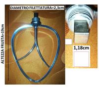 HOWELL frusta a foglia miscelatore per macchina impastatrice planetaria HIMP886