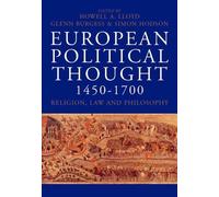 Howell Lloyd European Political Thought 1450-1700 (Copertina rigida)
