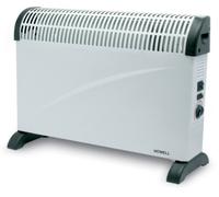 Howell TMV2006 Termoconvettore Ventilato Con timer 24 ore, Bianco/Grigio, funzi