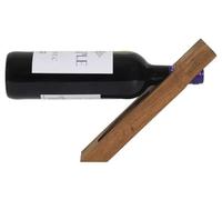 HowHomely | Portabottiglie in legno con cavatappi - Portabottiglie per bottiglie di vino, supporto decorativo per bottiglie di vino, idea regalo cucina bar