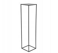 HowHomely Supporto per fiori in metallo nero, altezza 100 cm, solido e robusto, in metallo, per la decorazione in soggiorno, camera da letto o ufficio