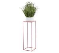 HowHomely - Supporto per fiori in metallo rosa, 70 cm di altezza - Stativo robusto e solido per piante, ideale per la decorazione del soggiorno, camera da letto o ufficio