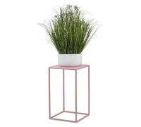 HowHomely Supporto per fiori in metallo rosa, altezza 40 cm, solido e robusto, in metallo, per la decorazione in soggiorno, camera da letto o ufficio