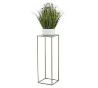 HowHomely - Supporto per fiori in metallo verde, 70 cm di altezza - Stuccatore per piante solido e robusto in metallo - Supporto per piante per la decorazione in soggiorno, camera da letto o ufficio
