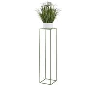 HowHomely Supporto per fiori in metallo verde, altezza 100 cm, solido e robusto, in metallo, per la decorazione in soggiorno, camera da letto o ufficio