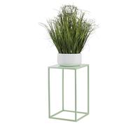 HowHomely - Supporto per fiori in metallo verde-blu 40 cm di altezza - Stativo robusto e solido per piante, ideale per la decorazione del soggiorno, della camera da letto o dell'ufficio