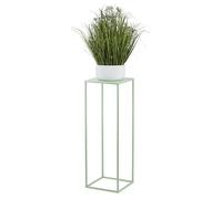 HowHomely - Supporto per fiori in metallo verde-blu, 70 cm di altezza - Stativo robusto e solido per piante, ideale per la decorazione del soggiorno, della camera da letto o dell'ufficio