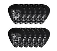 Howilath Giraffe Occhiali da sole Famiglia Chitarra Plettri Set di 12 Premium Plettri per Chitarra Elettrica Acustica e Base Chitarre