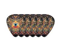 Howilath - Plettri per chitarra, astratti geometrici, frammenti a rombo, 6 plettri per chitarra (0,96 mm), regalo perfetto per lui e per lei