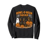 Howl-O-Ween Squad Doberman Dogs, Costume di Halloween Felpa