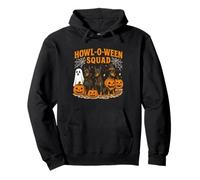 Howl-O-Ween Squad Doberman Dogs, Costume di Halloween Felpa con Cappuccio