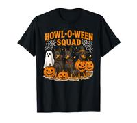 Howl-O-Ween Squad Doberman Dogs, Costume di Halloween Maglietta