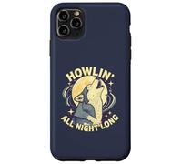Howlin All Night Long Wolf Lover Night - Maglietta a maniche corte Custodia per iPhone 11 Pro Max