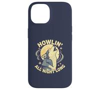 Howlin All Night Long Wolf Lover Night - Maglietta a maniche corte Custodia per iPhone 14