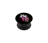 "Howling Wolf" Retro Biker Lowbrow Wolves Rockabilly 50s PopSockets PopGrip Adesivo