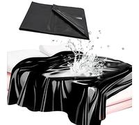 Hownky Set copriletto in plastica PVC Impermeabile per Evitare Che l'acqua Si bagni Il Materasso, Riutilizzabile