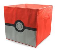 HOX Scatole portaoggetti pieghevoli per bambini, motivo: Pokemon, con manici, in tessuto resistente, pieghevoli, compatibili con mobili Ikea Kallax, perfette per organizzare la stanza dei bambini e la