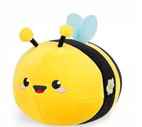 HOXSNII Ape Peluche Bambola, 35CM Ape Cuscino in Peluche Giocattolo di Peluche Coussin Poupée en Peluches Kawaii Giocattolo Farcito Bambole di Pezza Peluche Figure Giocattoli Regalo