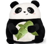HOXSNII Panda Peluche Bambola, 40CM Panda Cuscino in Peluche Giocattolo di Peluche Coussin Poupée en Peluches Kawaii Giocattolo Farcito Bambole di Pezza Peluche Figure Giocattoli Regalo per Bambini