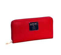 Hoy! Portafoglio Donna Wallet Oggi Non Mi Ferma Nessuno (Rosso)