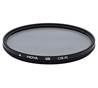Hoya Circular UX Pol - Filtro polarizzatore 49 mm, per rafforzare e ridurre riflessi di luce e riflessi, completo in alluminio, vetro di qualità, impermeabile
