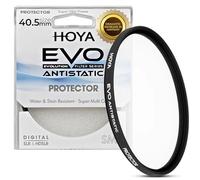 Hoya Evo Antistatic Protector Filter - 40.5mm - Dust/Stain/Water Repellent, Low-Profile Filter Frame
