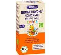 HOYER Bronchiwohl® Sciroppo al Miele con Altea e Salvia - per Bambini - 250 g