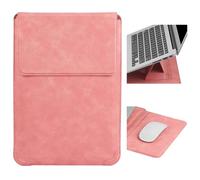 HoYiXi 13,3 Pollici Custodia con Supporto per Laptop-Compatibile con 13 MacBook Neo 2026/MacBook Air/Pro 13 (M4/M3/M2/M1), Surface Pro 8 2021, iPad Pro 12,9 & 13-13,3" Laptop Sleeve Case,Rosa rosso