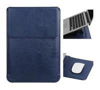 HoYiXi 15,6 16 Pollici Custodia con Supporto per Laptop-Compatibile con MacBook Pro 16 2025 & 2021/ASUS Vivobook 15/Huawei MateBook D15/MacBook Pro 15/Galaxy Book Flex 15,15-16'' Laptop Cover,Blu