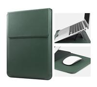 HoYiXi 15.6'' Laptop Custodia Sleeve Case Compatibile con MacBook Pro 16 2021 & 2019/ASUS Vivobook 15/HUAWEI MateBook D15/HP 15.6'' PC/MacBook Pro 15/Surface Laptop 3/Dell Lenovo IdeaPad 15'', Verde