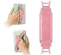 HoYiXi Cinghia elastica universale morbida per eReader da 6-7 pollici, compatibile con Kindle, Kobo, PocketBook, Tolino, cinghia da polso ad alta elasticità per eReader da 6", 17,3 cm, 17,8 cm, rosa