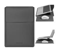 HoYiXi Custodia con Supporto per laptop da 13.3/13.6 pollici, Compatibile con iPad Pro 12,9 /MacBook Pro/MacBook Air (M4/M3/M2/M1 2025-2020)/13 ''-14 '' Dell XPS Surface Pro laptop Sleeve-Grigio
