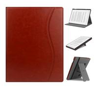 HoYiXi Custodia per 11.8 Pollici reMarkable Paper Pro (2024 Released) - con supporto pieghevole stabile e tasca per penna, reMarkable Paper Pro 11.8” color display Cover,Auto Sleep/Wake,Marrone