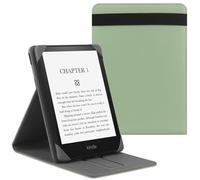 HoYiXi Custodia per 7" Kindle Paperwhite/Colorsoft 2024,verticale Flip Stand Cover compatibile con 6"-6.8" E-Book Reader Paperwhite Kobo Tolino Ebook Pocketbook Ereader- verde