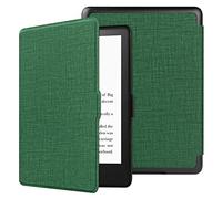 HoYiXi Custodia per Kindle Paperwhite 6.8" 11a Generazione 2021 e Kindle Paperwhite Signature Edition 2021 Slim Custodia Cover in Pelle con Auto Sonno/Risvegliare - verde