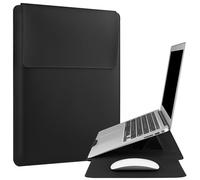 HoYiXi Custodia per laptop da 13 pollici, compatibile con MacBook Neo 2026/MacBook Air/Pro 13 M1 M2 2022-2018/Surface Pro 8 2021/Surface Go 3 13-13,3", Dell ASUS Acer Notebook, nero