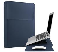 HoYiXi Custodia per laptop da 17,3 pollici per HP Essential 17/HP Pavilion Envy 17 Compatibile con IdeaPad/LG Gram/ASUS/Dell/ROG Strix/Acer Supporto 17-17,3'' Supporto laptop Sleeve-Blu