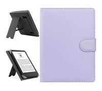 HoYiXi Custodia Universale Compatibile con 6-6.8'' Kobo/PocketBook/Tolino/Sony E-Book Reader 6.8'' Kindle Paperwhite/6" Nuovo Kindle 2022 & 2019/Kobo Clara HD/Kobo Clara 2E Cover con Stand, viola