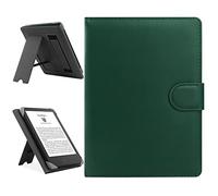 HoYiXi Custodia Universale Compatibile con 6-6.8'' Kobo/PocketBook/Tolino/Sony E-Book Reader 6.8'' Kindle Paperwhite/6" Nuovo Kindle 2022 & 2019/Kobo Clara HD/Kobo Clara 2E Cover con Stand, verde
