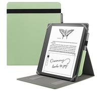 HoYiXi Custodia universale per 10,2 pollici Ti presentiamo Kindle Scribe 1ª generazione 2022/10,3 pollici Kobo Elipsa eReader 2021 Cover pieghevole con verticale Flip Stand e Portamatite - verde