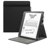 HoYiXi Custodia universale per 11 pollici Kindle Scribe (2025 Release),Compatibile 10,3 pollici Remarkable 2(2020 Release),Cover pieghevole con verticale Flip Stand e Portamatite - nero
