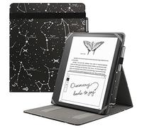 HoYiXi Custodia universale per 11 pollici Kindle Scribe (2025 Release),Compatibile 10,3 pollici Remarkable 2(2020 Release),Cover pieghevole con verticale Flip Stand e Portamatite -costellazione