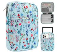 HoYiXi Custodia universale per 6-6.8 pollici eReaders Compatible with 6.8" Kindle Paperwhite 2025-2012/6" All-new Kindle/Kobo/Tolino,6" EReader With Anti-Drop Protective Sleeve Case,flower 2