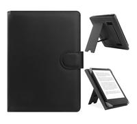 HoYiXi Custodia Universale per 6.8",7" eReader Compatibile Kindle Paperwhite/Kobo/PocketBook/Tolino/Sony E-Book Reader Cover Case for 6"-7'' E-Book Reader con Stand, Nero