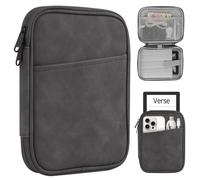 HoYiXi Custodia universale per 7" Kindle Paperwhite/Colorsoft 2024 Compatible with 6.8" Paperwhite 2021-2012/6-6.8 pollici eReaders Kobo/Tolino/Sony With Anti-Drop Protective Sleeve Case,Grigio
