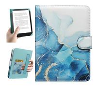 HoYiXi Custodia Universale per eReader 6,8'',7'', Compatibile con Kindle Paperwhite/Kobo Clara HD/2E/BOOX T68/iReader Ocean/PocketBook/Tolino 6,8"-7" Libro Elettronico, Cover Protettiva,Blu Dalì