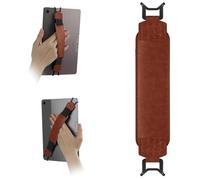 HoYiXi Soft Hand Strap for 9-11 Inch eReaders & Fire Tablet Compatible with Fire HD 10/iPad 9.7 /iPad Mini/Galaxy Tab A8 A9/Huawei con Cinturino da polso sicuro per Tablet, Marrone