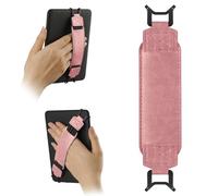 HoYiXi Universal Soft Hand Strap per 6-7 pollici eReader Compatible Kobo/PocketBook/Tolino/Sony/Paperwhite/Nook eReader,per 6", 6.8", 7" E-Reader,con Cinturino da polso sicuro per Tablet,Rosa